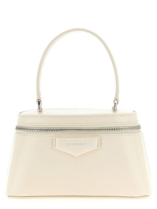 Givenchy Handbags - Givenchy White Leather Crossbody Bag - Antigona Box Handbag - New with Tags